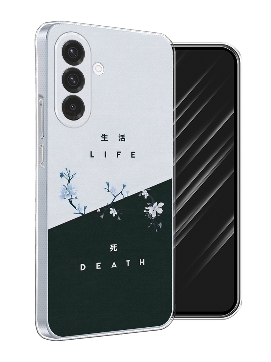 

Чехол Awog на Samsung Galaxy A36 5G "Life and death", Черный;серый, 2110650-1