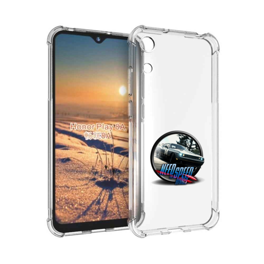 

Чехол бампер MyPads Гонки для Honor 8A., Прозрачный, Tocco