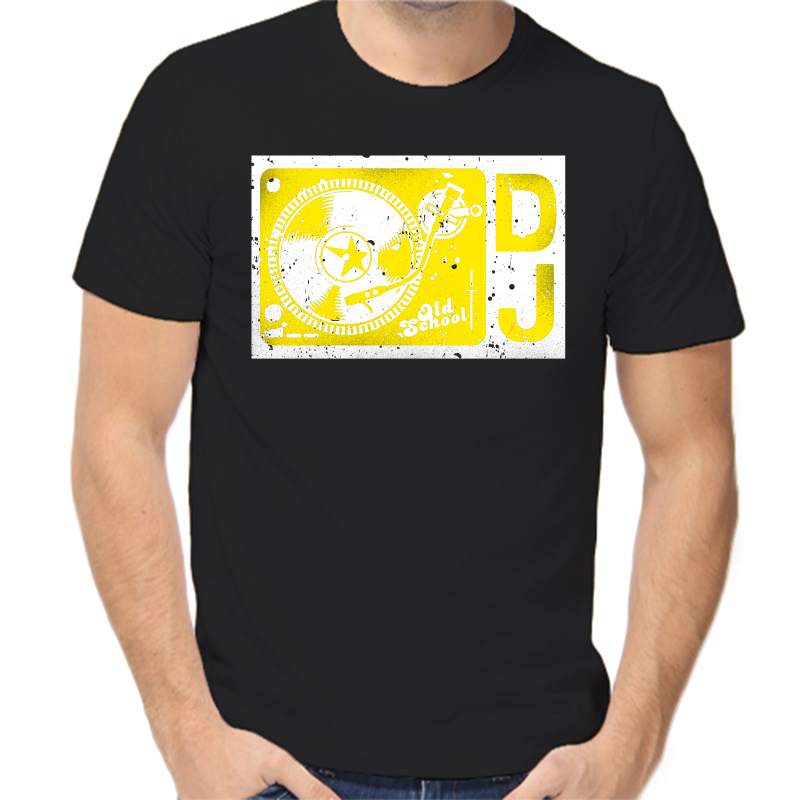 

Футболка мужская черная 54 р-р DJ 5, Черный, fm_DJ_5