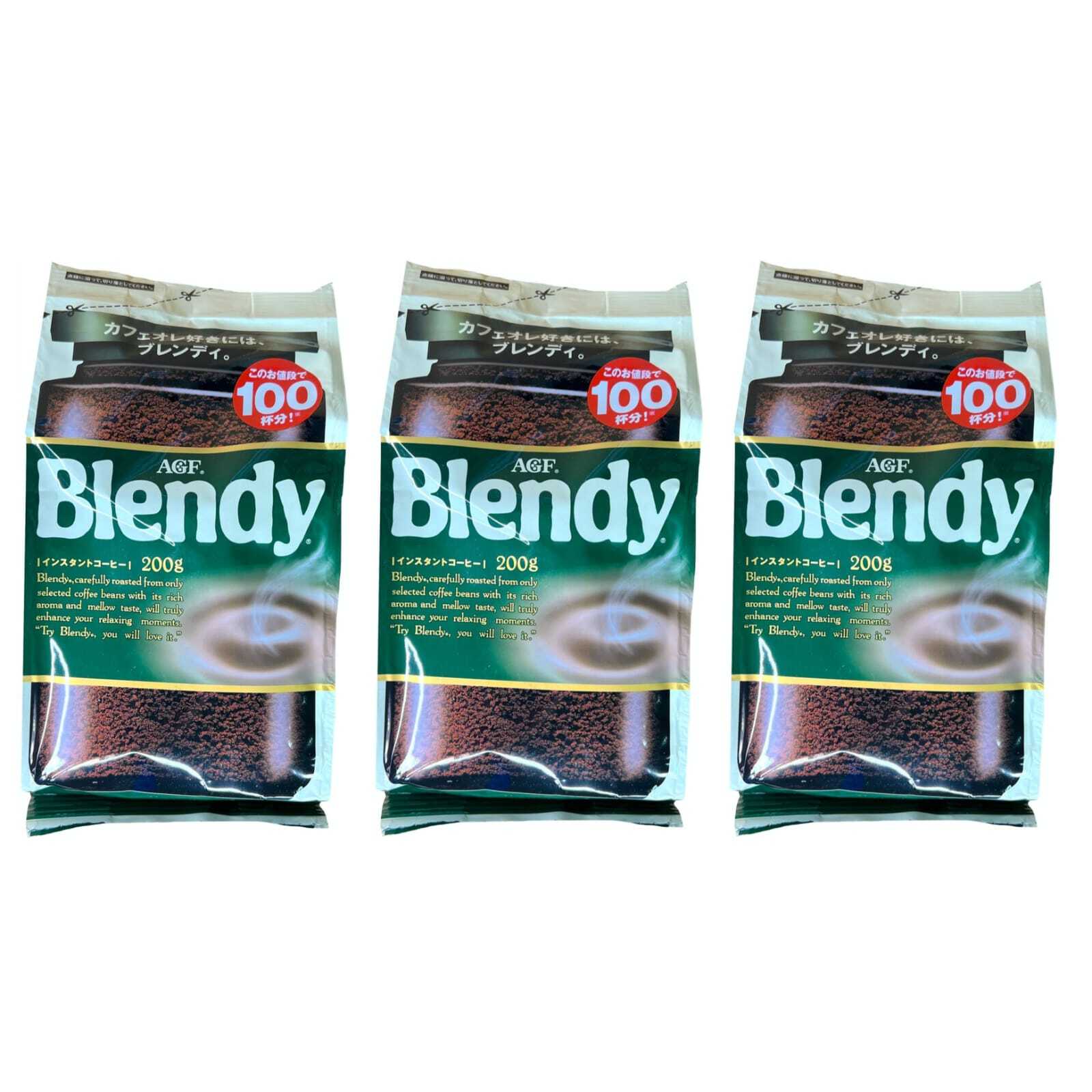 Кофе растворимый AGF Blendy, 200 г х 3 шт