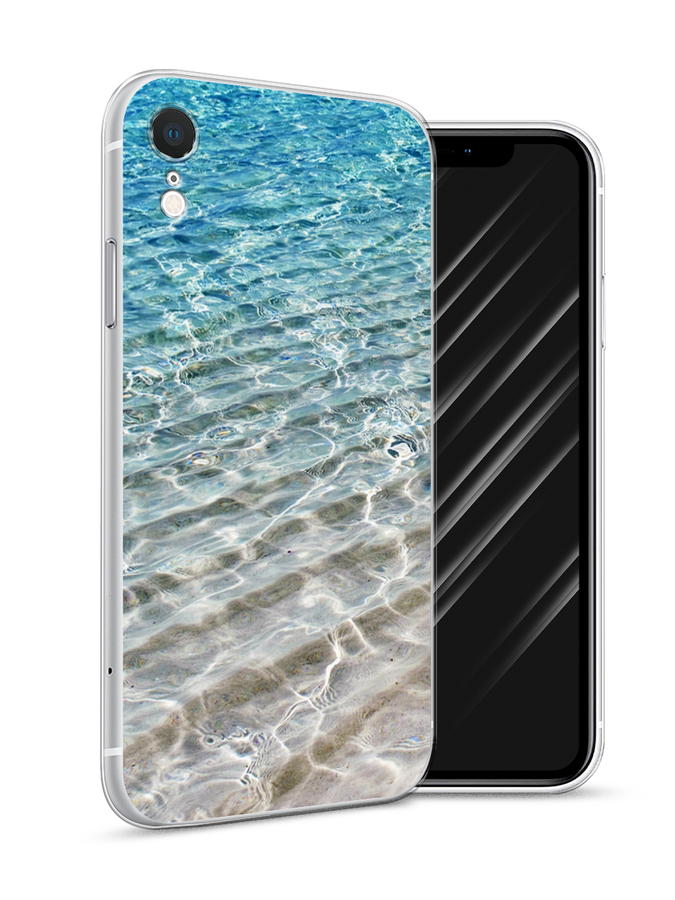 

Чехол Awog на Apple iPhone XR (10R) / Айфон XR (10R) "Волны 10", Разноцветный, 12050-4