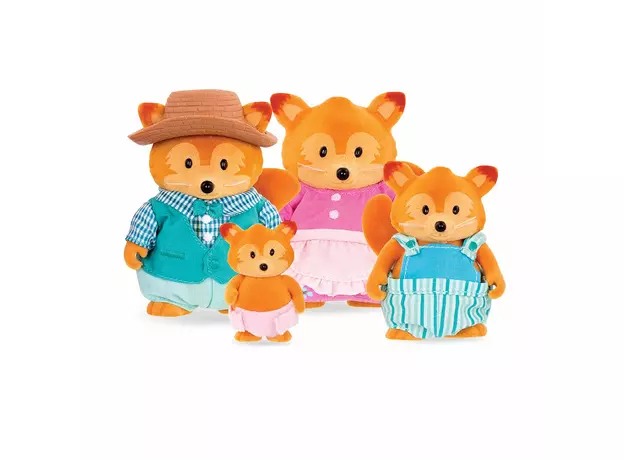 

Набор игровой Lil Woodzeez Семья лисят LW6092-1
