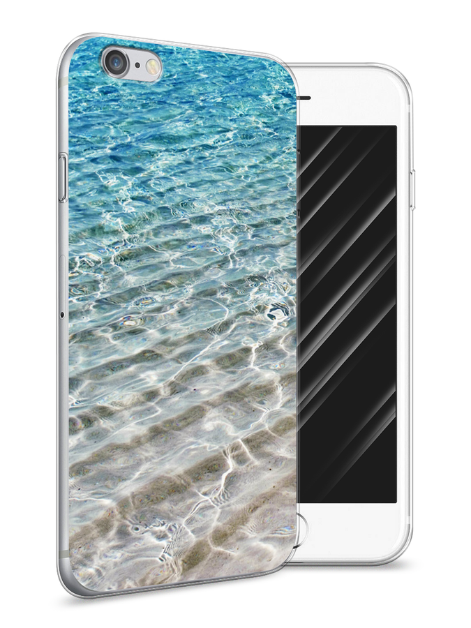 

Чехол Awog на Apple iPhone 6 / Айфон 6 "Волны 10", Разноцветный, 10450-4