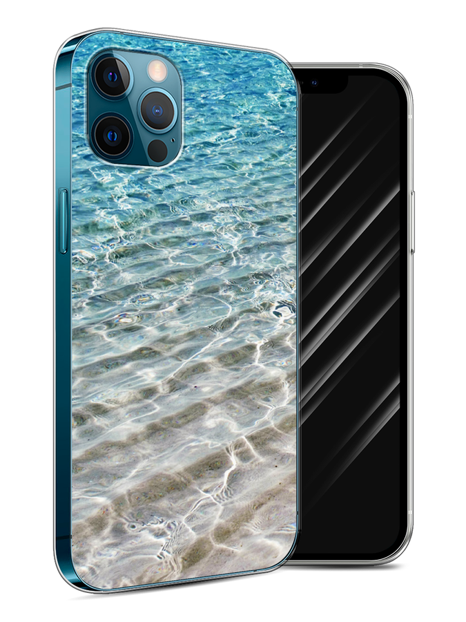 

Чехол Awog на Apple iPhone 12 / Айфон 12 "Волны 10", Разноцветный, 12550-4