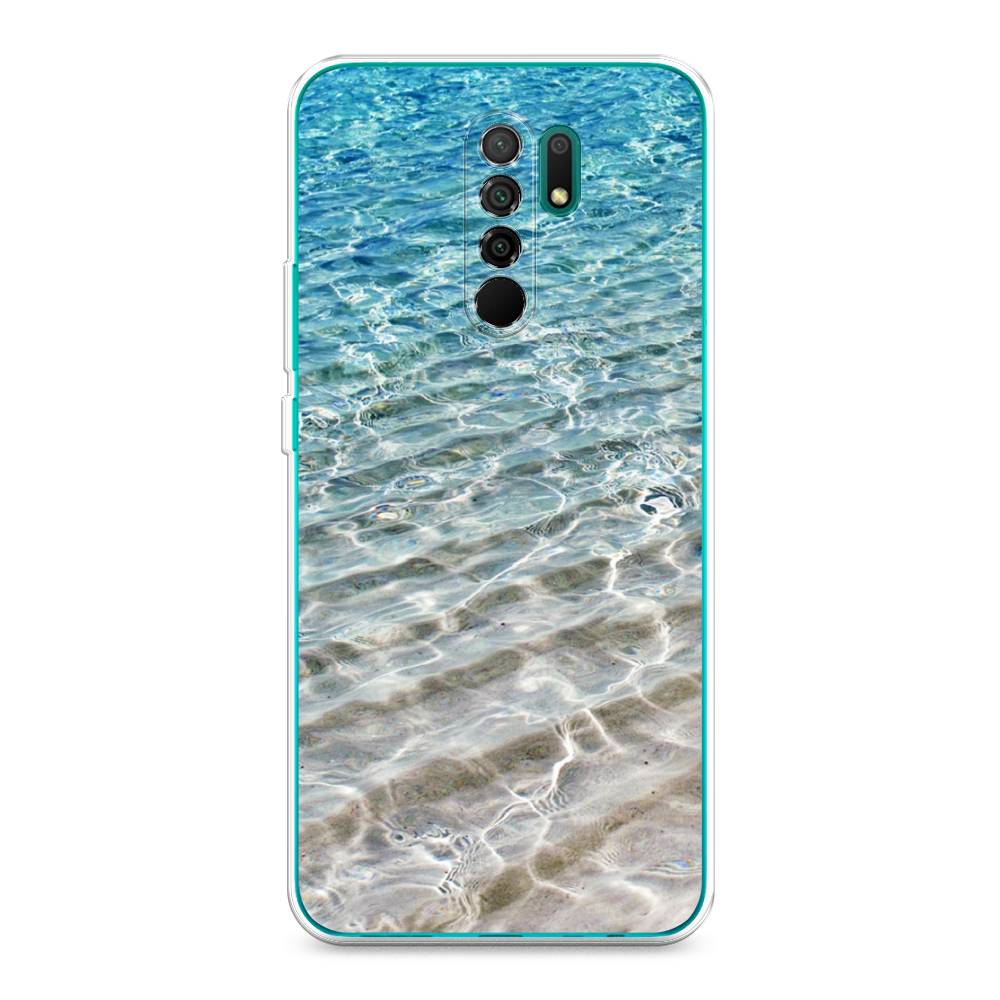 

Чехол Awog на Xiaomi Redmi 9 "Волны 10", Разноцветный, 38350-4