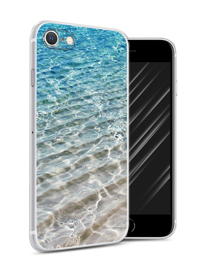 

Чехол Awog на Apple iPhone 7 / Айфон 7 "Волны 10", Разноцветный, 10650-4