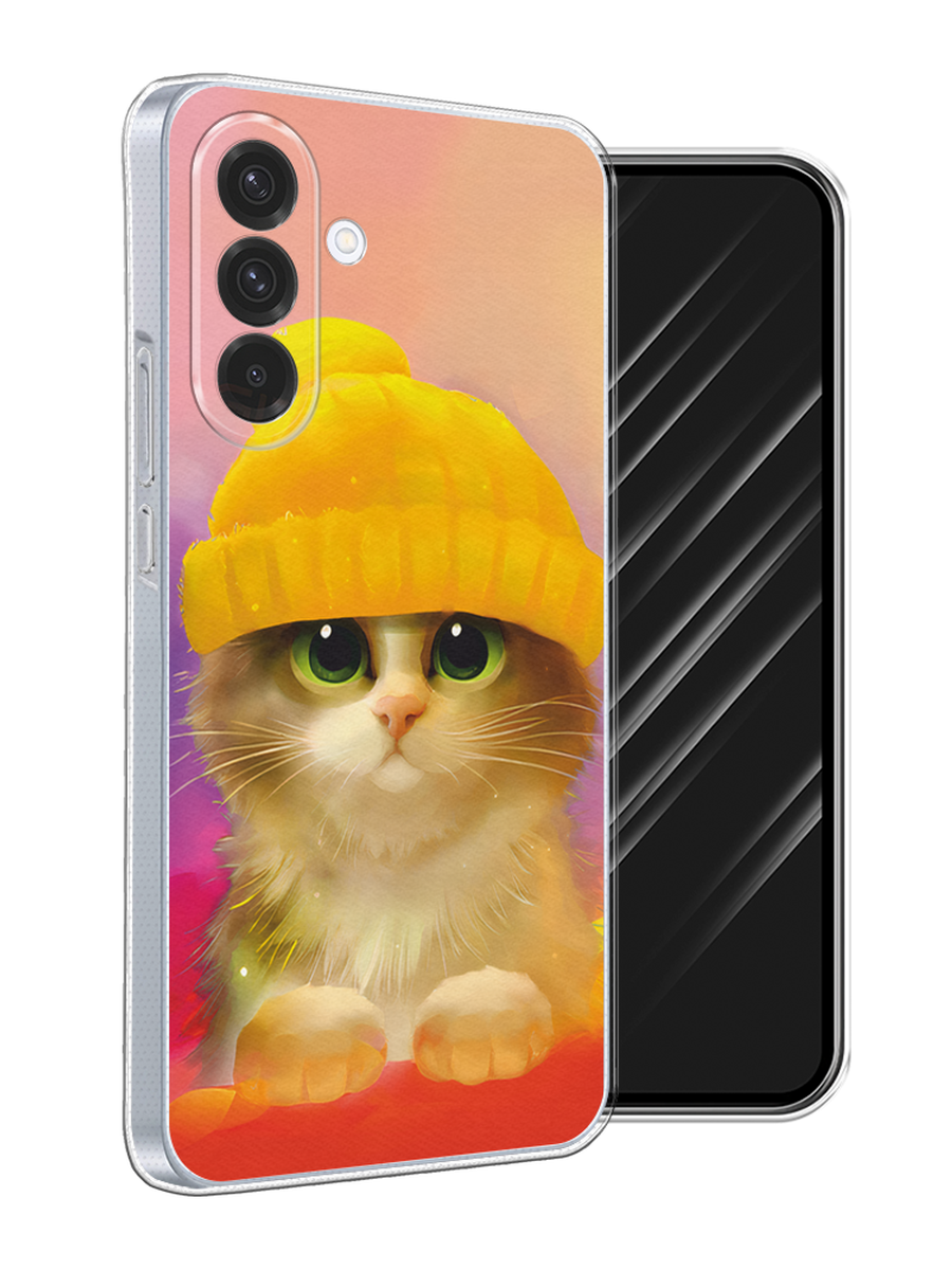 

Чехол Awog на Samsung Galaxy A36 5G "Котенок в желтой шапке", Желтый, 2110650-1
