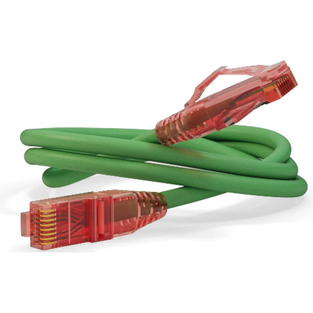 

Патч-корд Hyperline PC-LPM-UTP-RJ45-RJ45-C5e-1M-LSZH-GN
