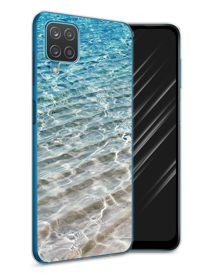 

Чехол Awog на Samsung Galaxy A12 / Самсунг A12 "Волны 10", Разноцветный, 2101650-4