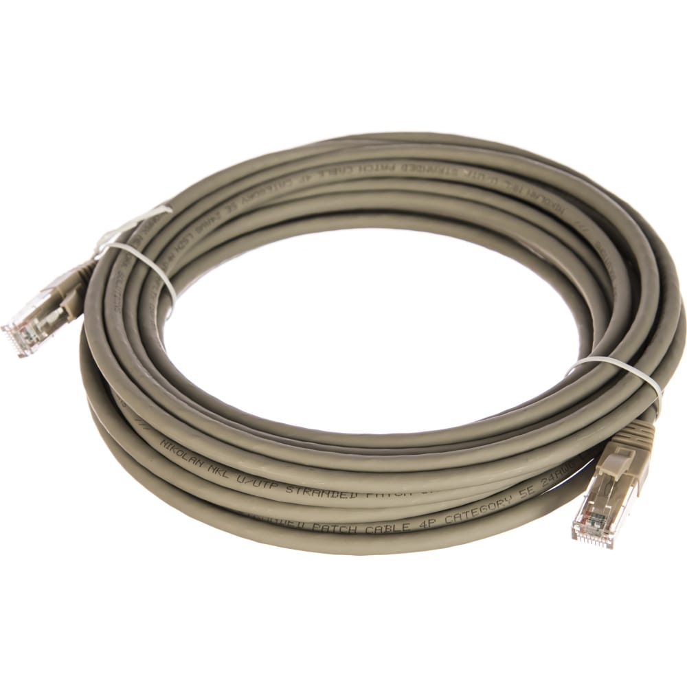 

Коммутационный шнур U/UTP NIKOMAX NMC-PC4UD55B-075-C-GY, Серый