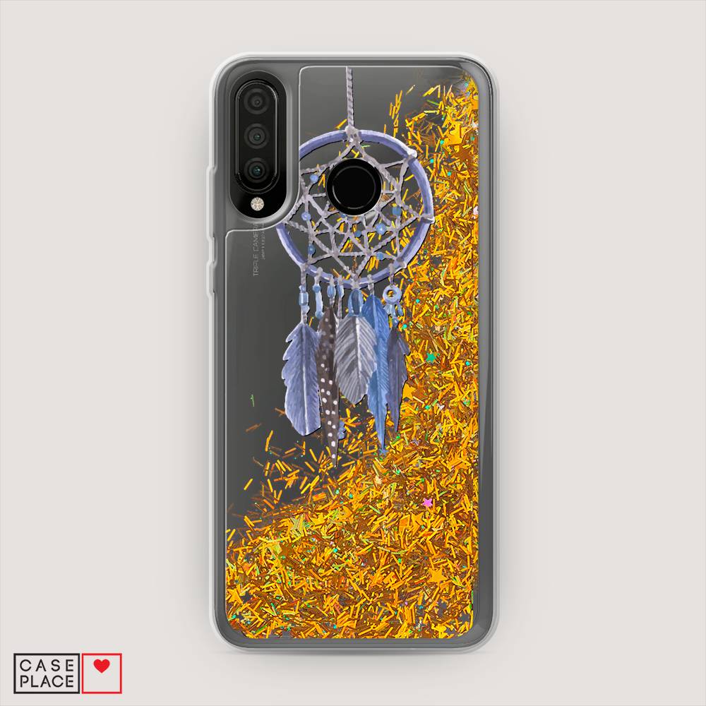 

Чехол Awog на Honor 20S "Синий ловец снов акварель", Серый, 610790-1