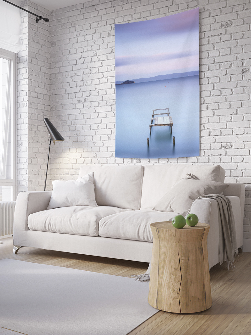 

Вертикальное фотопанно на стену JoyArty Сиреневый закат 150x200 см, Сиреневый закат