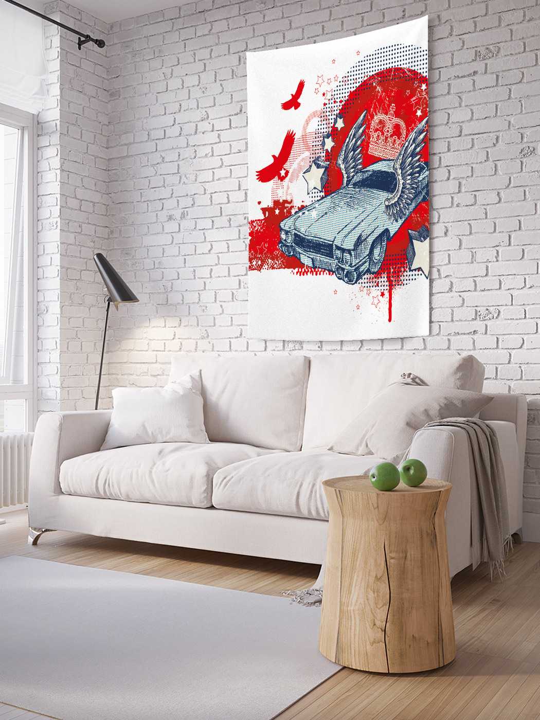 

Вертикальное фотопанно на стену JoyArty Королевское авто 150x200 см, Королевское авто
