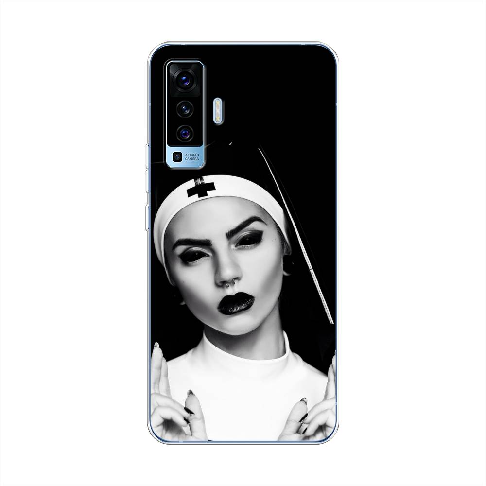 

Чехол Awog на Vivo X50 "Черная монашка", Разноцветный, 262250-9