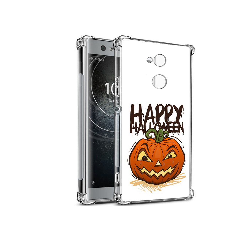 

Чехол MyPads Tocco для Sony Xperia XA2 Хэллоуин счастливый (PT99627.238.195), Прозрачный, Tocco