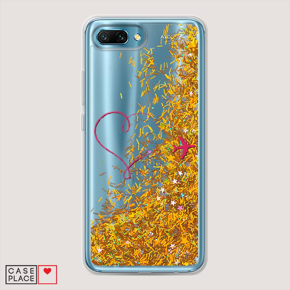 

Чехол Awog "Сердце и самолет" для Honor 10, 65390-1