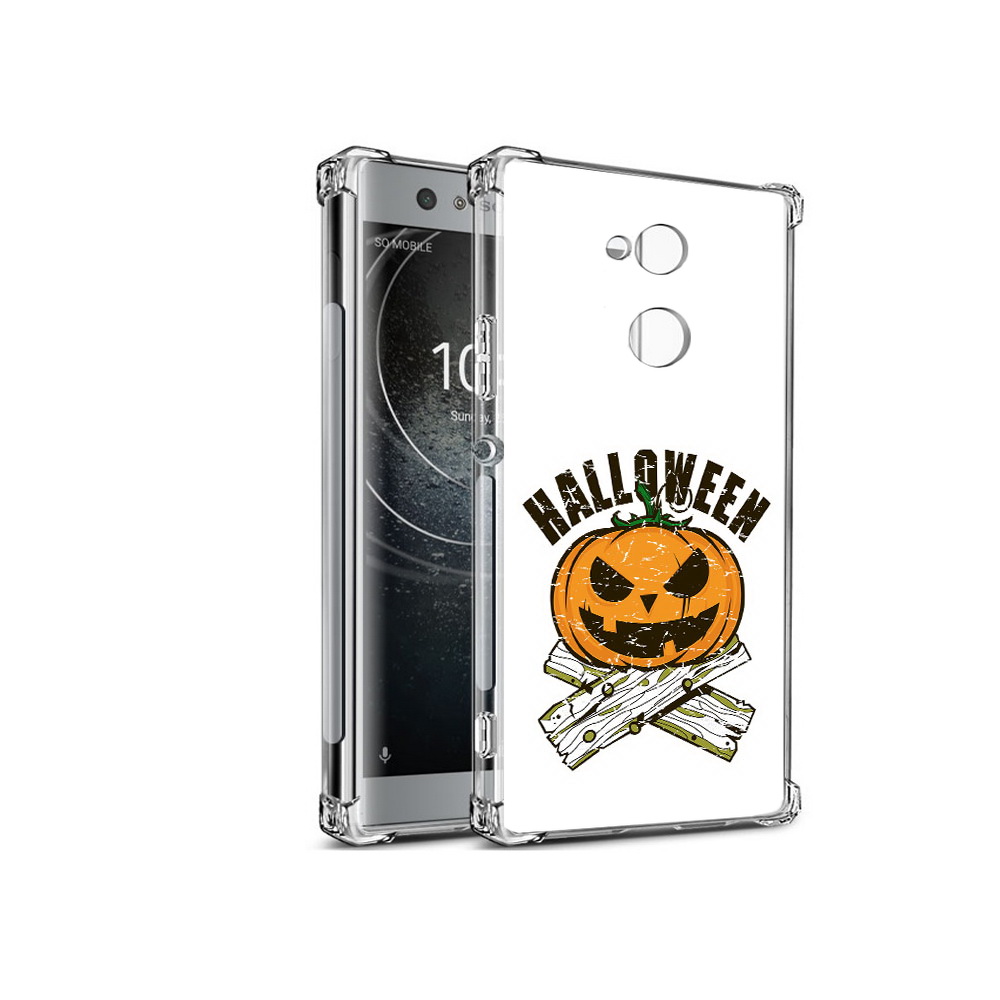 

Чехол MyPads Tocco для Sony Xperia XA2 Хэллоуин доски тыква (PT99627.238.194), Прозрачный, Tocco