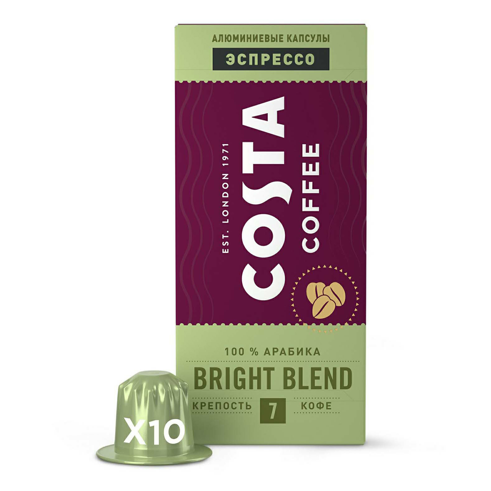 Кофе Costa Coffee Signature Blend Espresso в капсулах 5,5 г х 10 шт