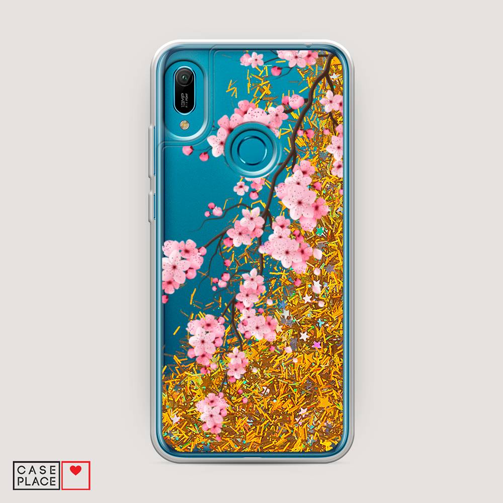 

Чехол Awog на Huawei Y6 2019 "Розовая сакура", Розовый;коричневый, 68690-1