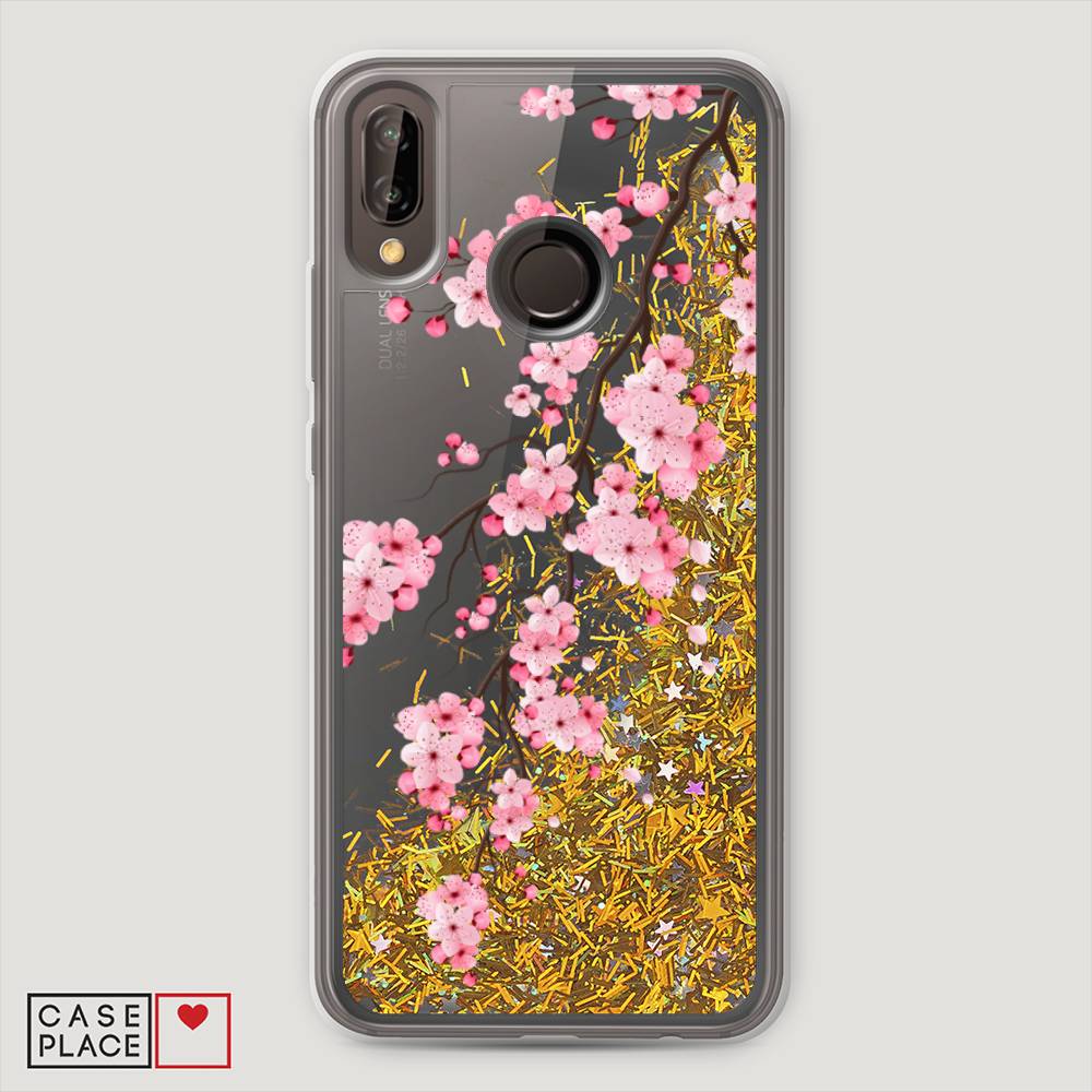 

Чехол Awog "Розовая сакура" для Huawei Nova 3E, 65690-1
