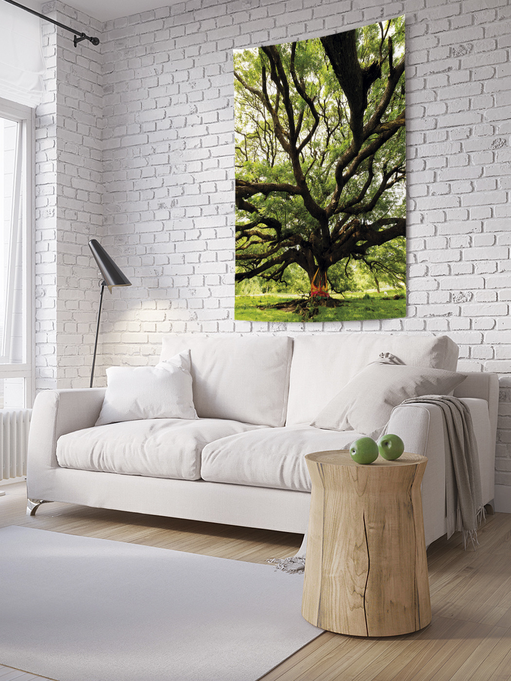 

Вертикальное фотопанно на стену JoyArty Одинокий дуб 150x200 см, Одинокий дуб