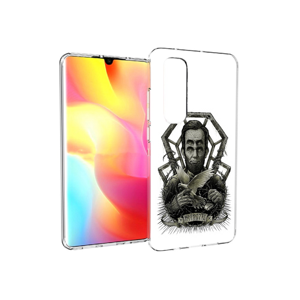 

Чехол MyPads Tocco для Xiaomi Mi Note 10 Lite франклин абстракция (PT149714.254.662), Прозрачный, Tocco