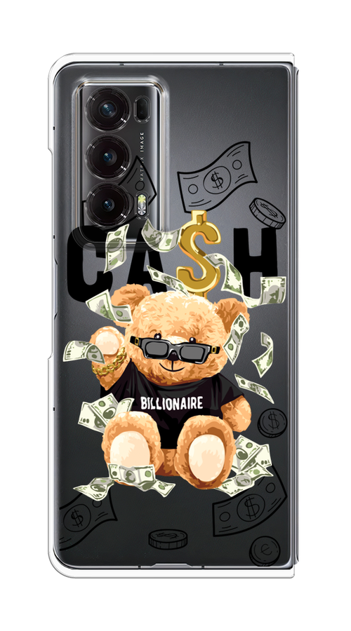 

Чехол на Honor Magic V2 "Big cash", Черный;серый;бежевый, 6123550-1