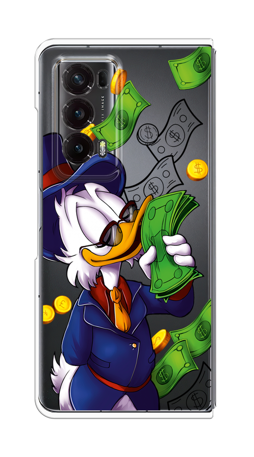 

Чехол на Honor Magic V2 "Scrooge McDuck with Money", Синий;зеленый;белый, 6123550-1