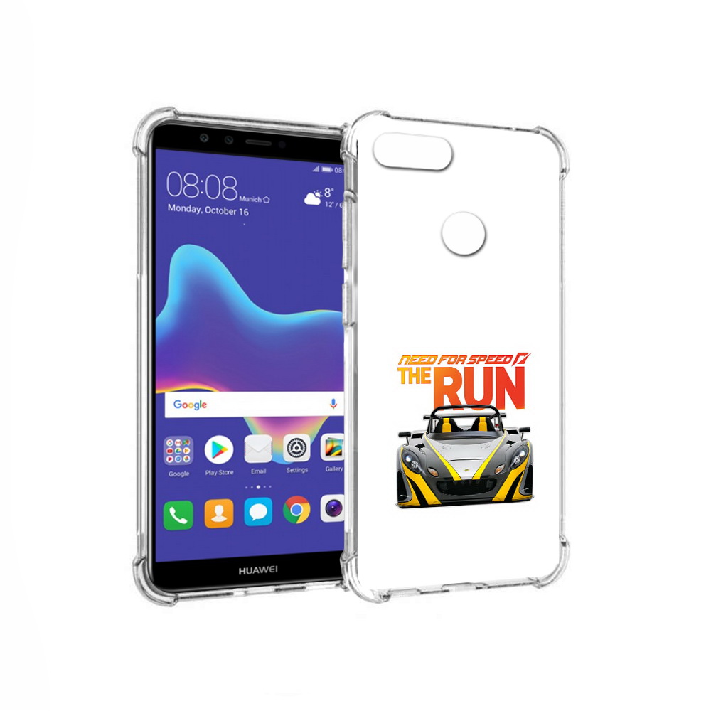 

Чехол MyPads Tocco для Huawei Enjoy 8 Plus гонка (PT108787.33.295), Прозрачный, Tocco