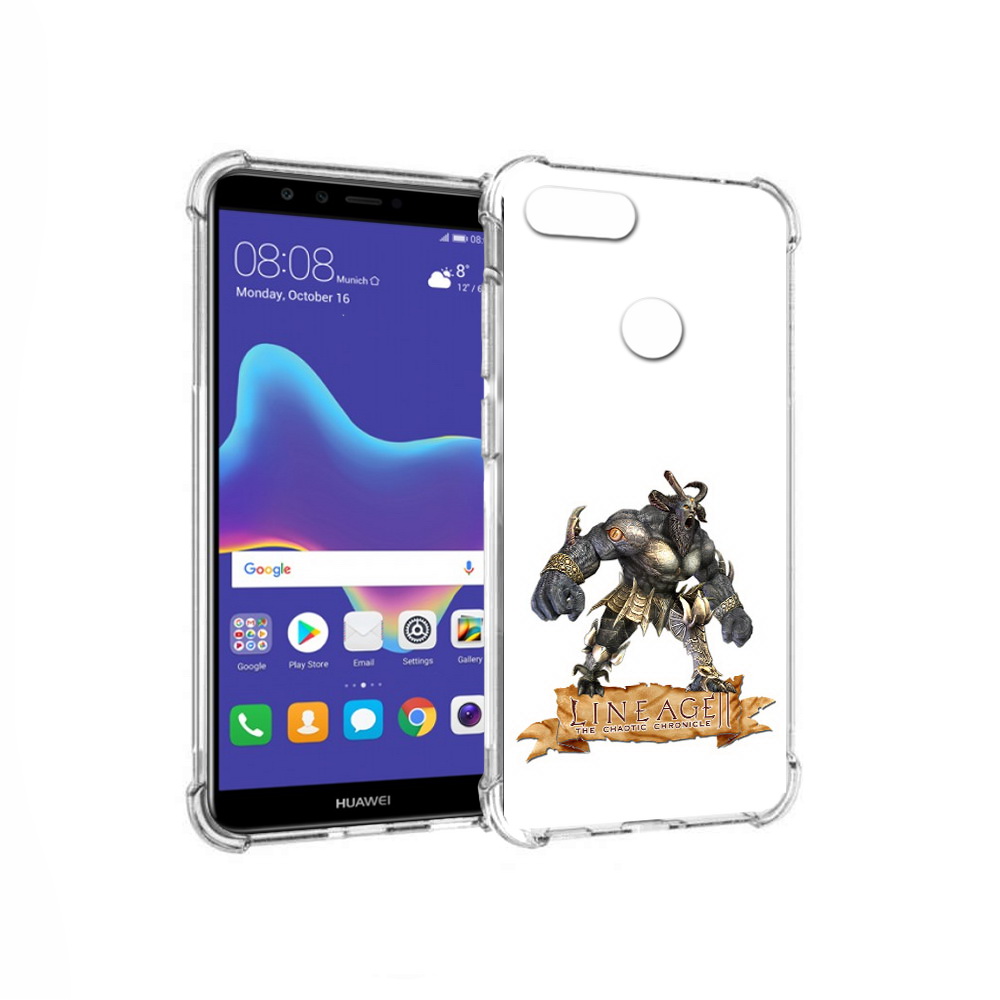 

Чехол MyPads Tocco для Huawei Enjoy 8 Plus Байлор (PT108787.33.28), Прозрачный, Tocco