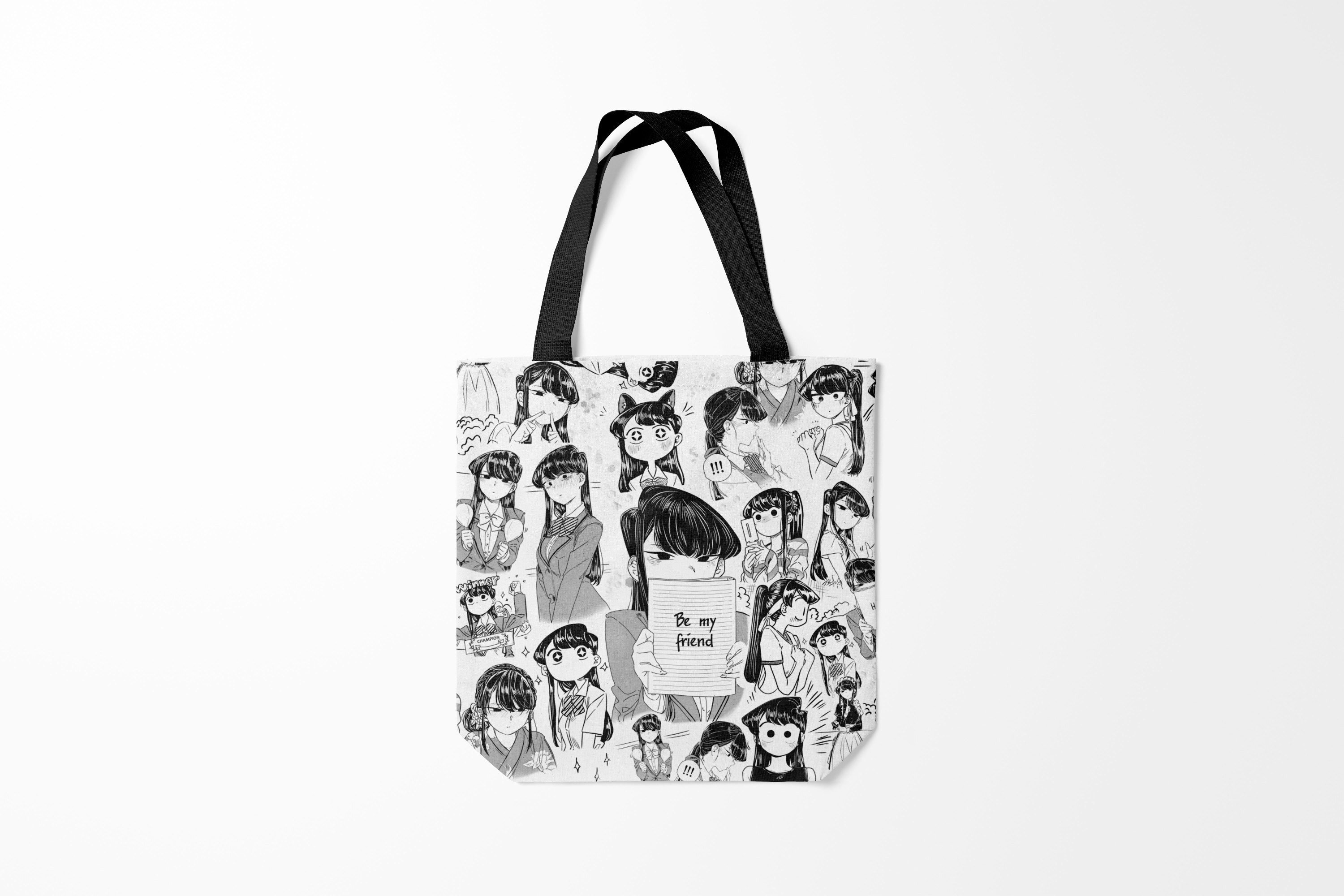 

Сумка шoппер унисекс Burnettie Senpai ANIME, черный, Senpai ANIME