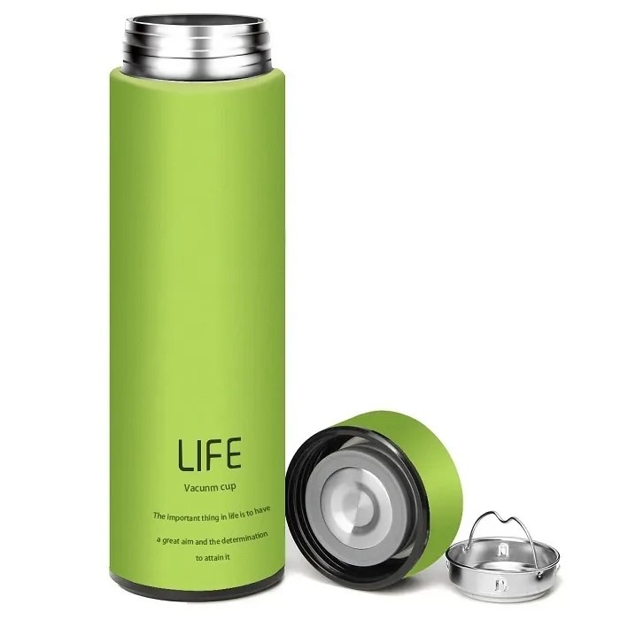 

Термокружка LIFE, зеленая 500 мл, life