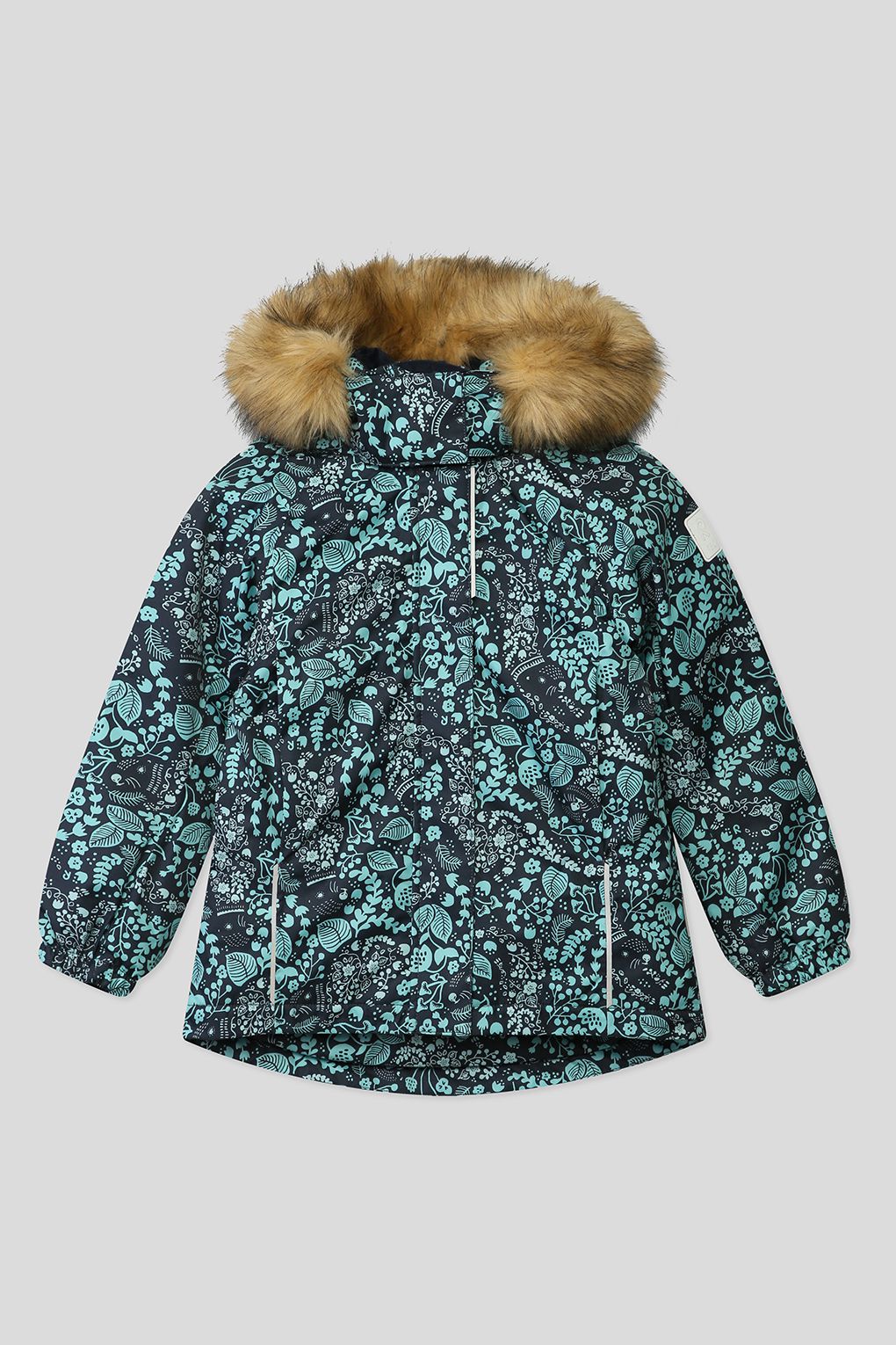 Куртка утепленная Reima 521638A для девочек, цвет Синий р.122