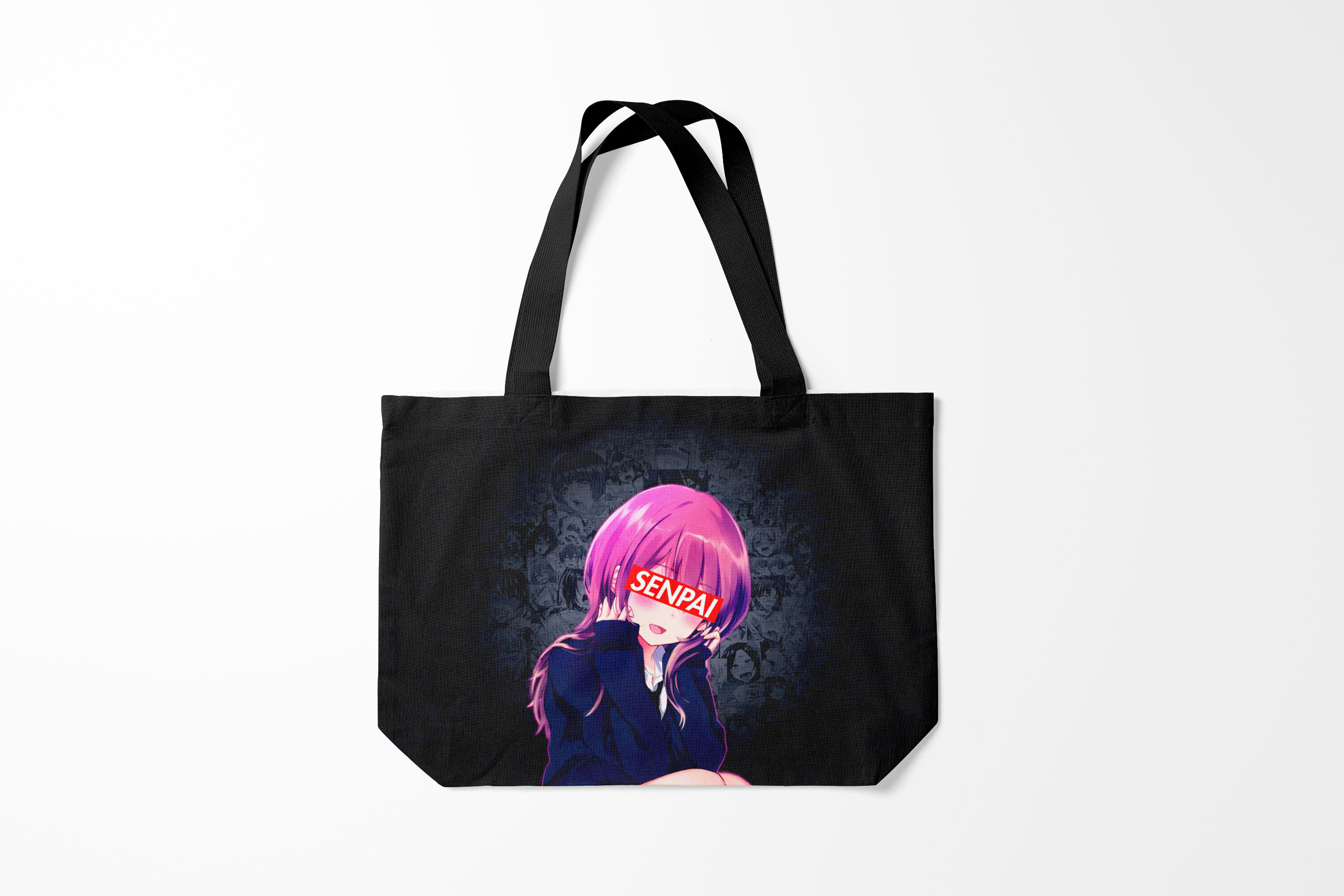 

Сумка шoппер унисекс Burnettie Senpai, черный; красный, Senpai