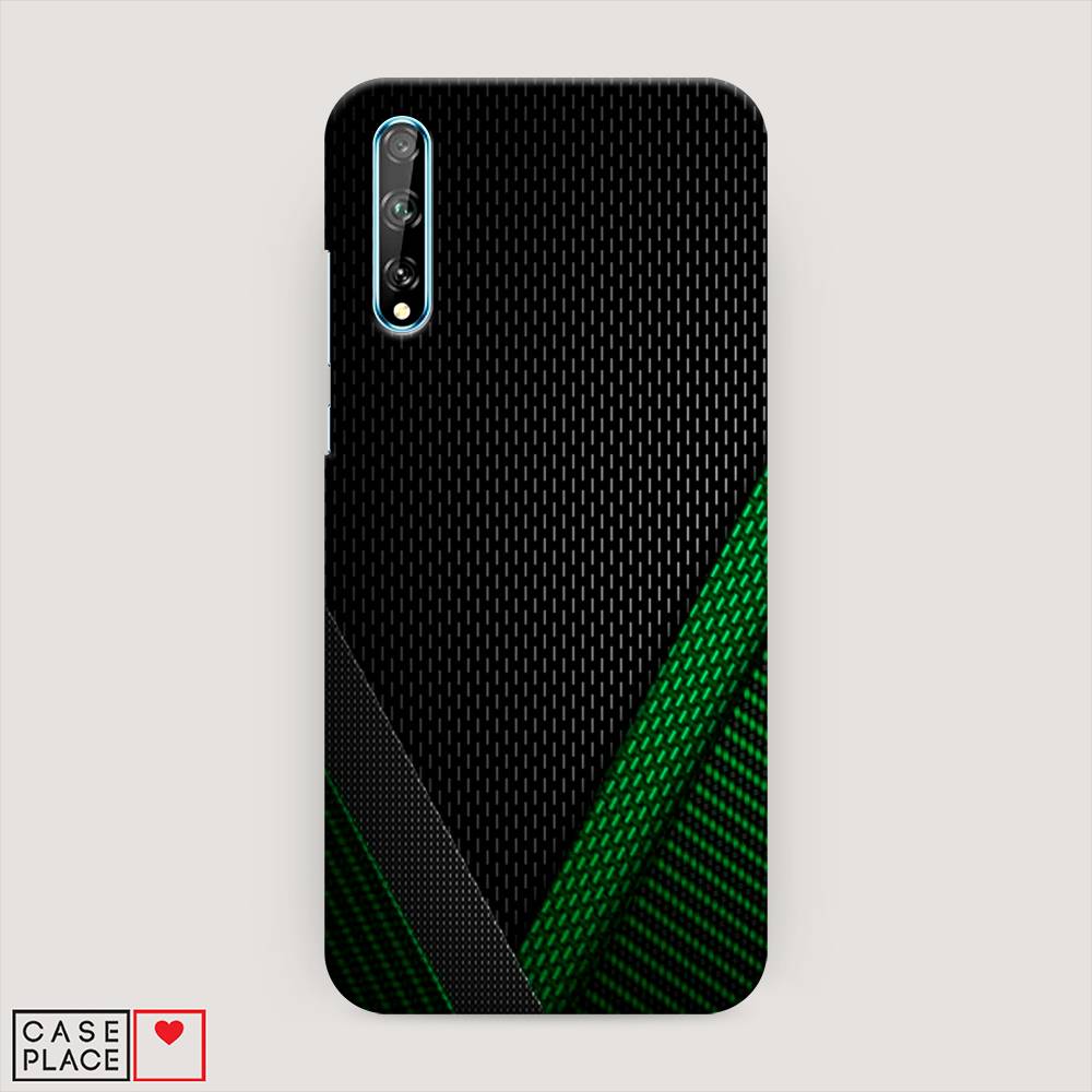 

Чехол Awog "Зеленый карбон" для Huawei Y8p