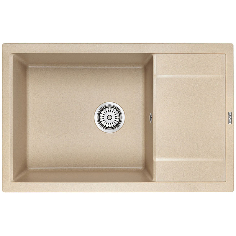 

Кухонная мойка Paulmark Verlass PM317850-QU Кварц, Бежевый, Verlass