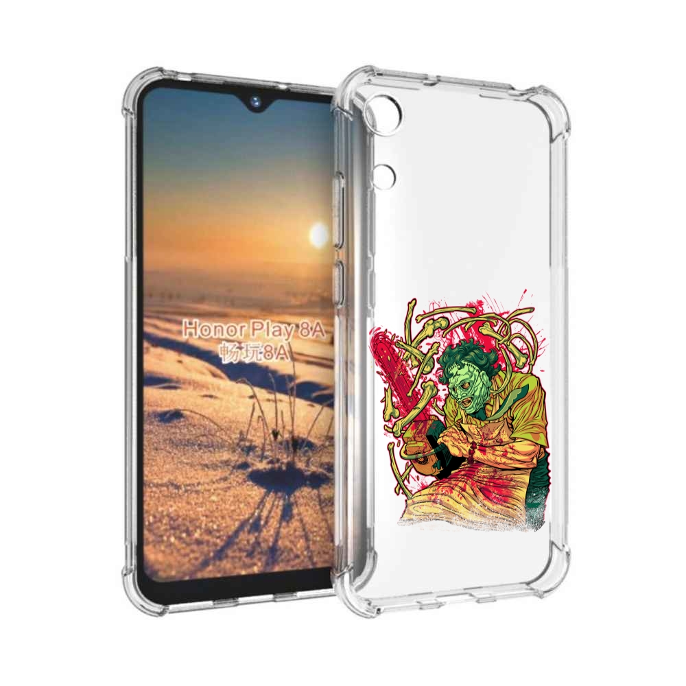 

Чехол бампер MyPads яркий мясник для Honor 8A., Прозрачный, Tocco