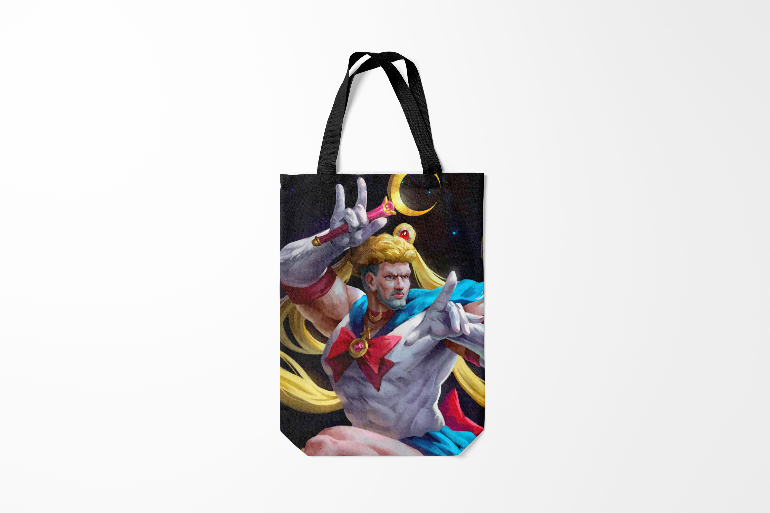 

Сумка шoппер унисекс Burnettie Sailor Moon, фиолетовый, Sailor Moon