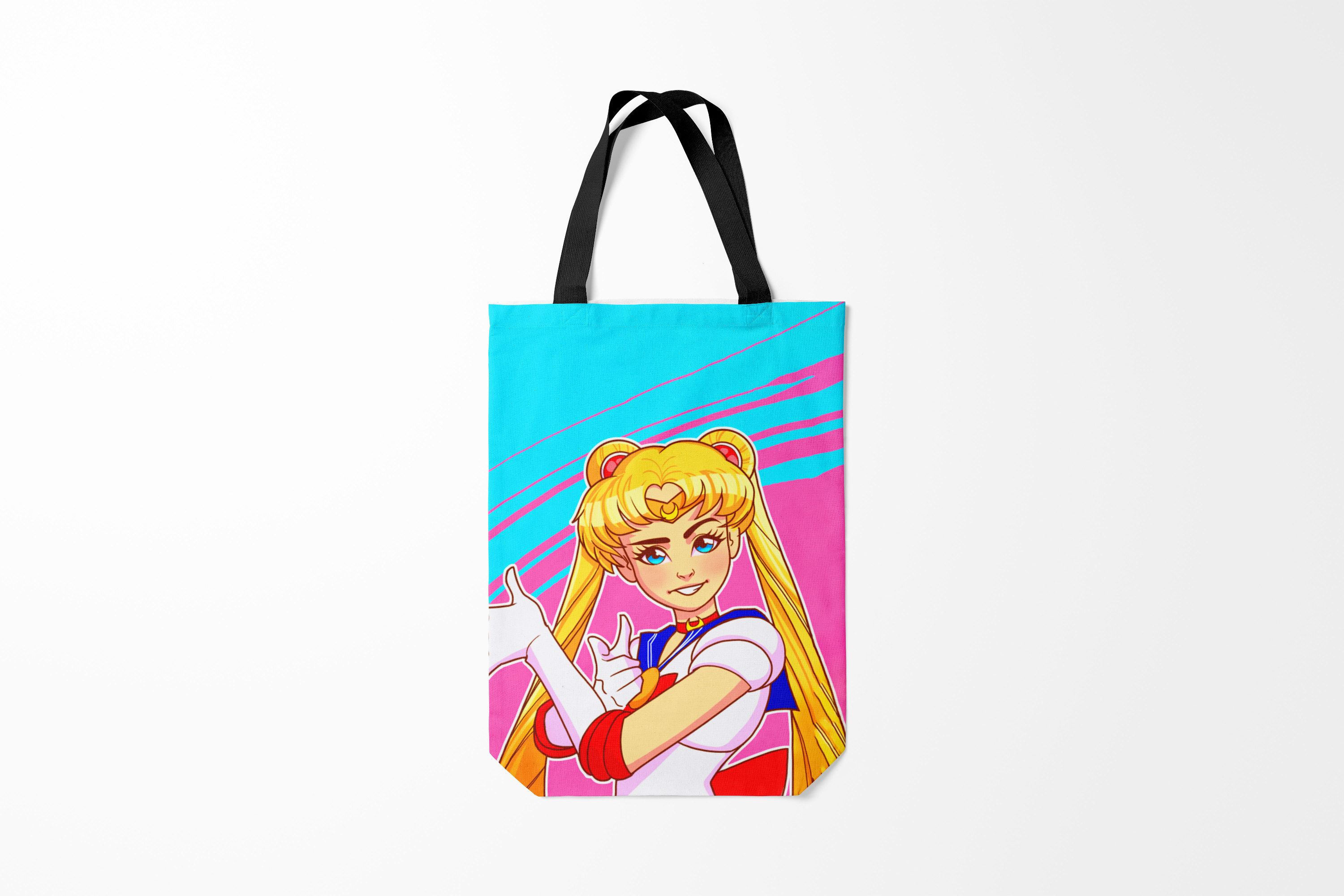 

Сумка шoппер унисекс Burnettie Sailor Moon, фиолетовый, Sailor Moon