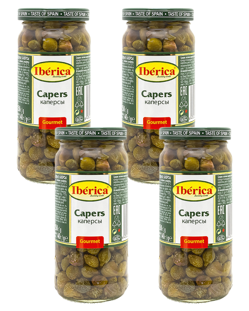 

Каперсы Iberica 250 гр. - 4 шт