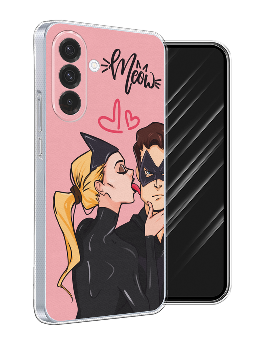 

Чехол Awog на Samsung Galaxy A36 5G "Kiss of Cat Woman", Розовый;черный;бежевый, 2110650-1