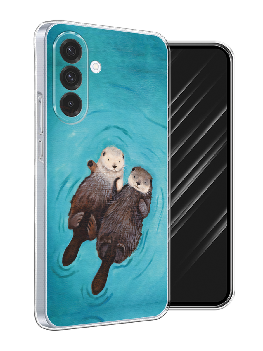 

Чехол Awog на Samsung Galaxy A36 5G "Парочка бобров", Голубой, 2110650-1