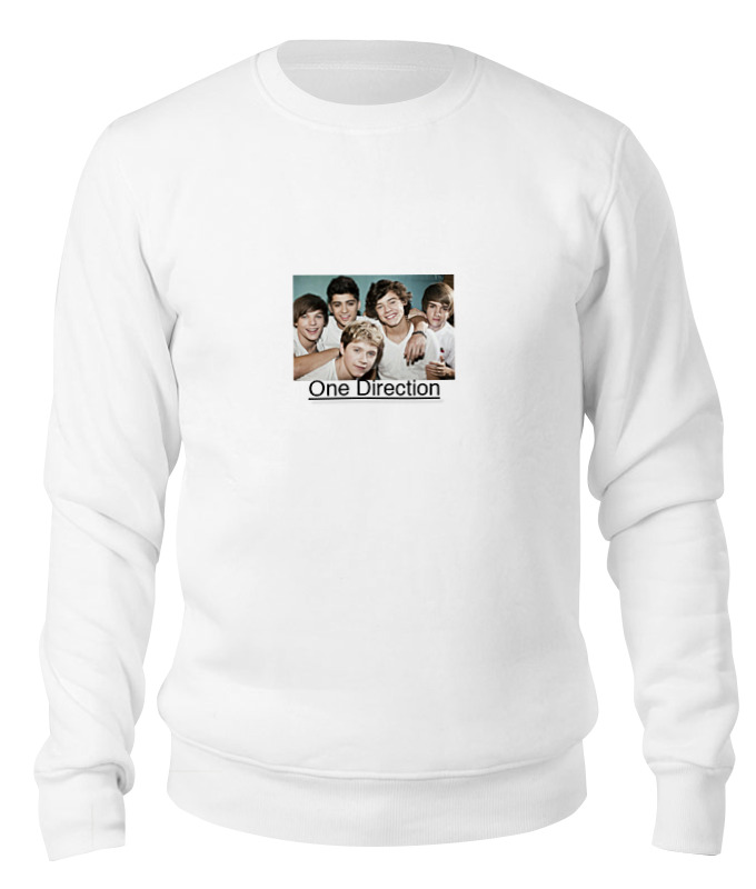 

Свитшот унисекс Printio One direction белый S, One direction