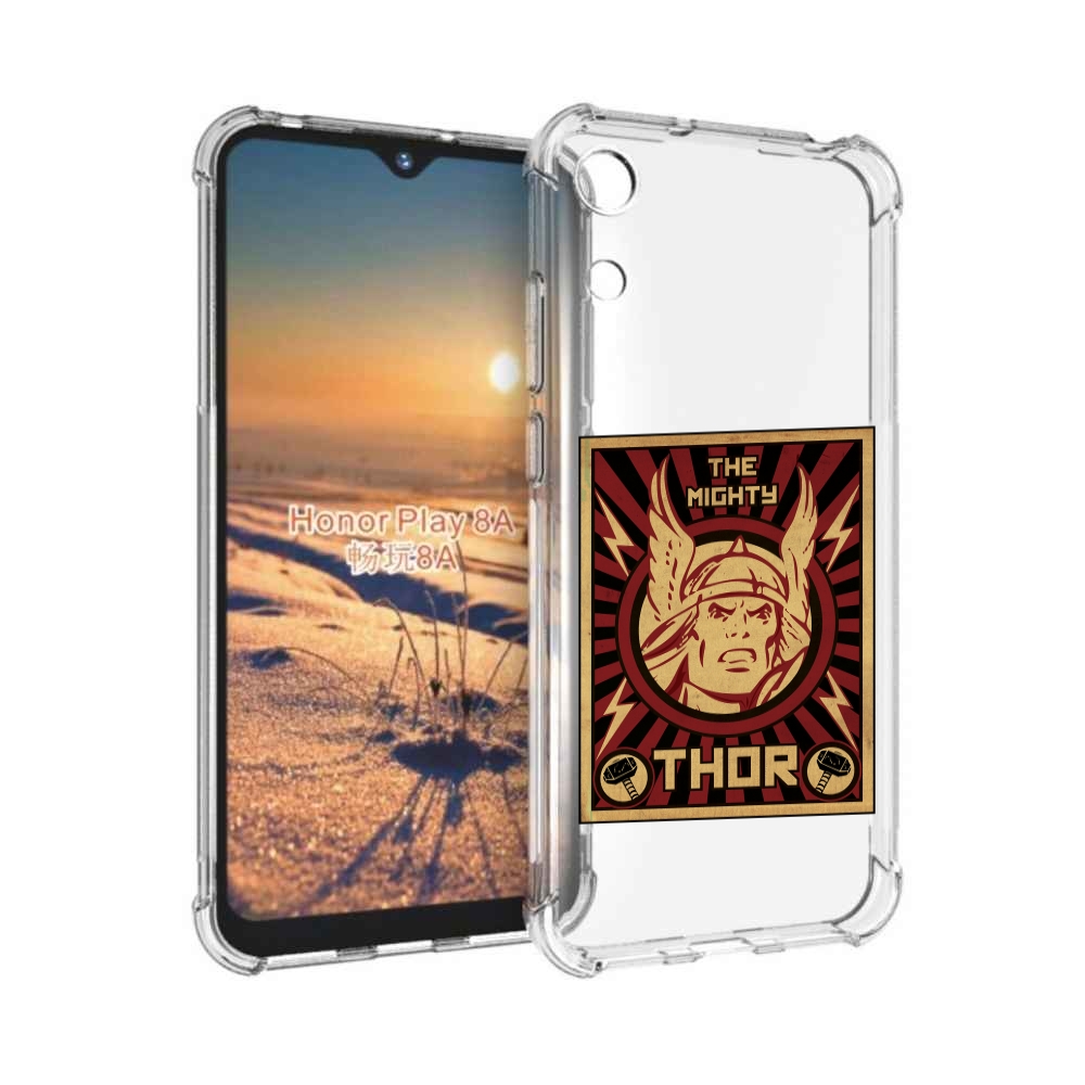 

Чехол бампер MyPads тор лицо для Honor 8A., Прозрачный, Tocco