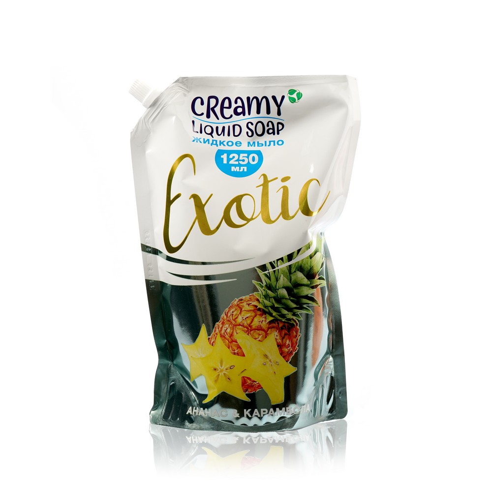 

Жидкое мыло Creamy дой-пак ананас и Карамбола 250мл