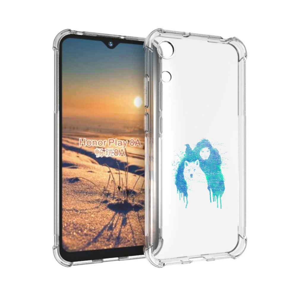 

Чехол бампер MyPads джон сноу для Honor 8A., Прозрачный, Tocco