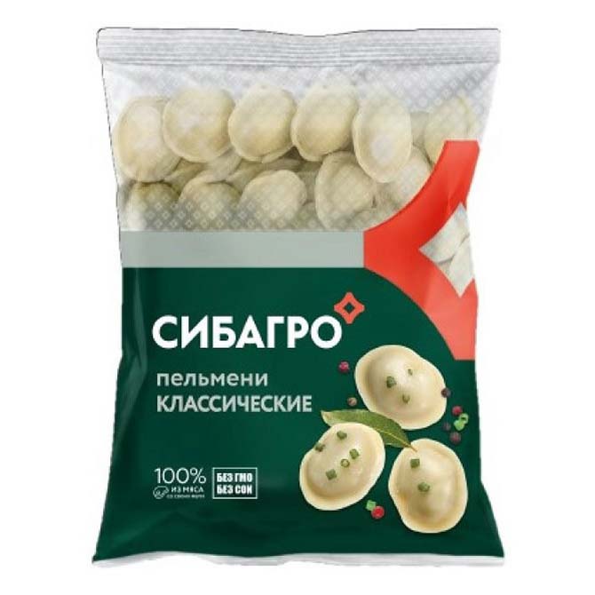 

Пельмени Сибагро Классические 900 г