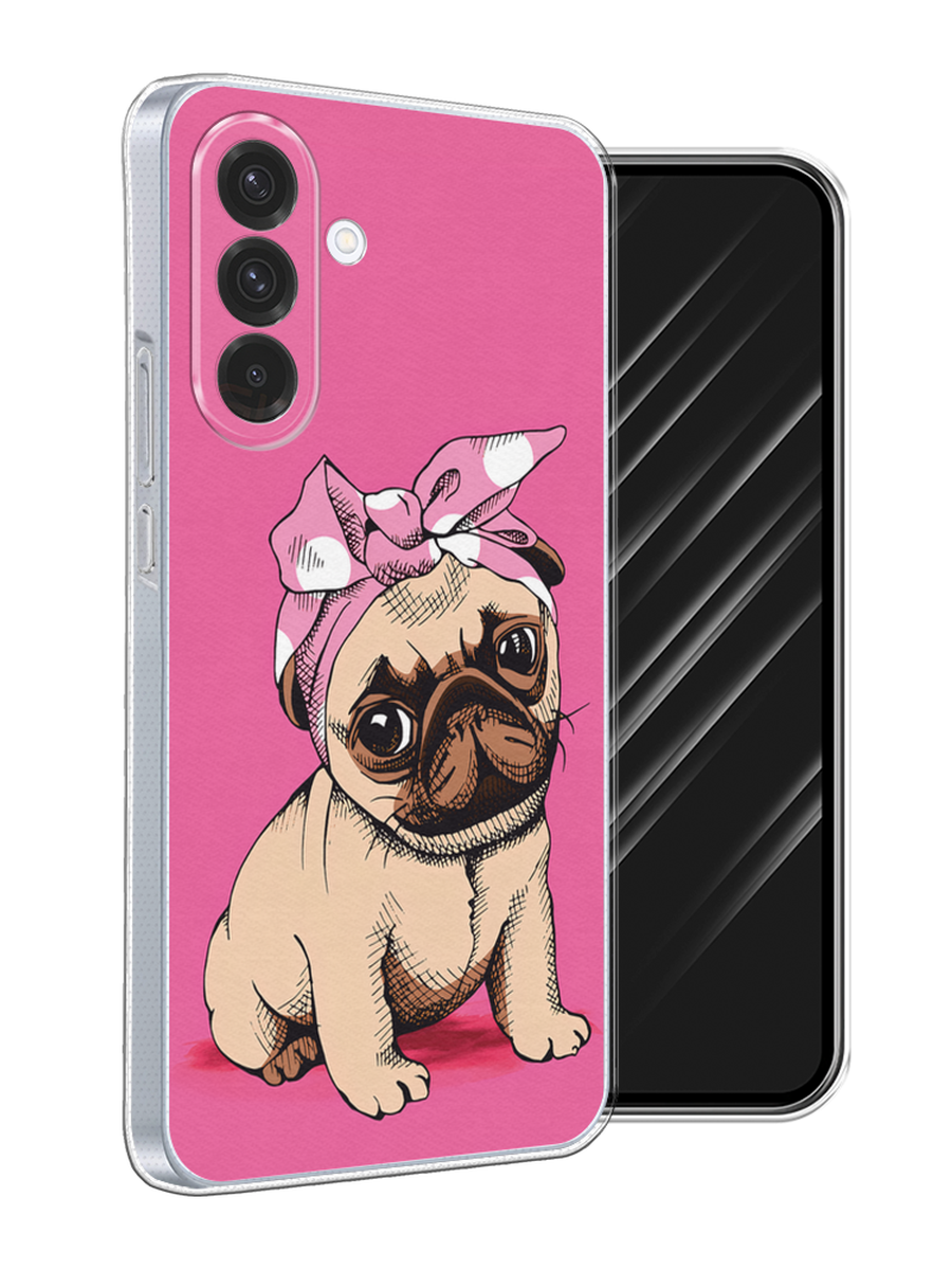 

Чехол Awog на Samsung Galaxy A36 5G "Dog Pin-Up", Розовый;бежевый, 2110650-1