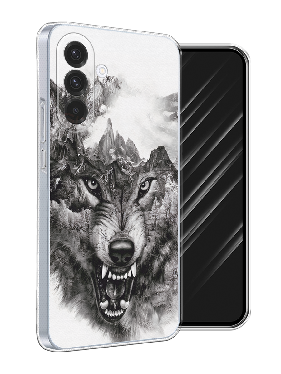 

Чехол Awog на Samsung Galaxy A36 5G "Волк в горах", Серый;белый;бежевый, 2110650-1