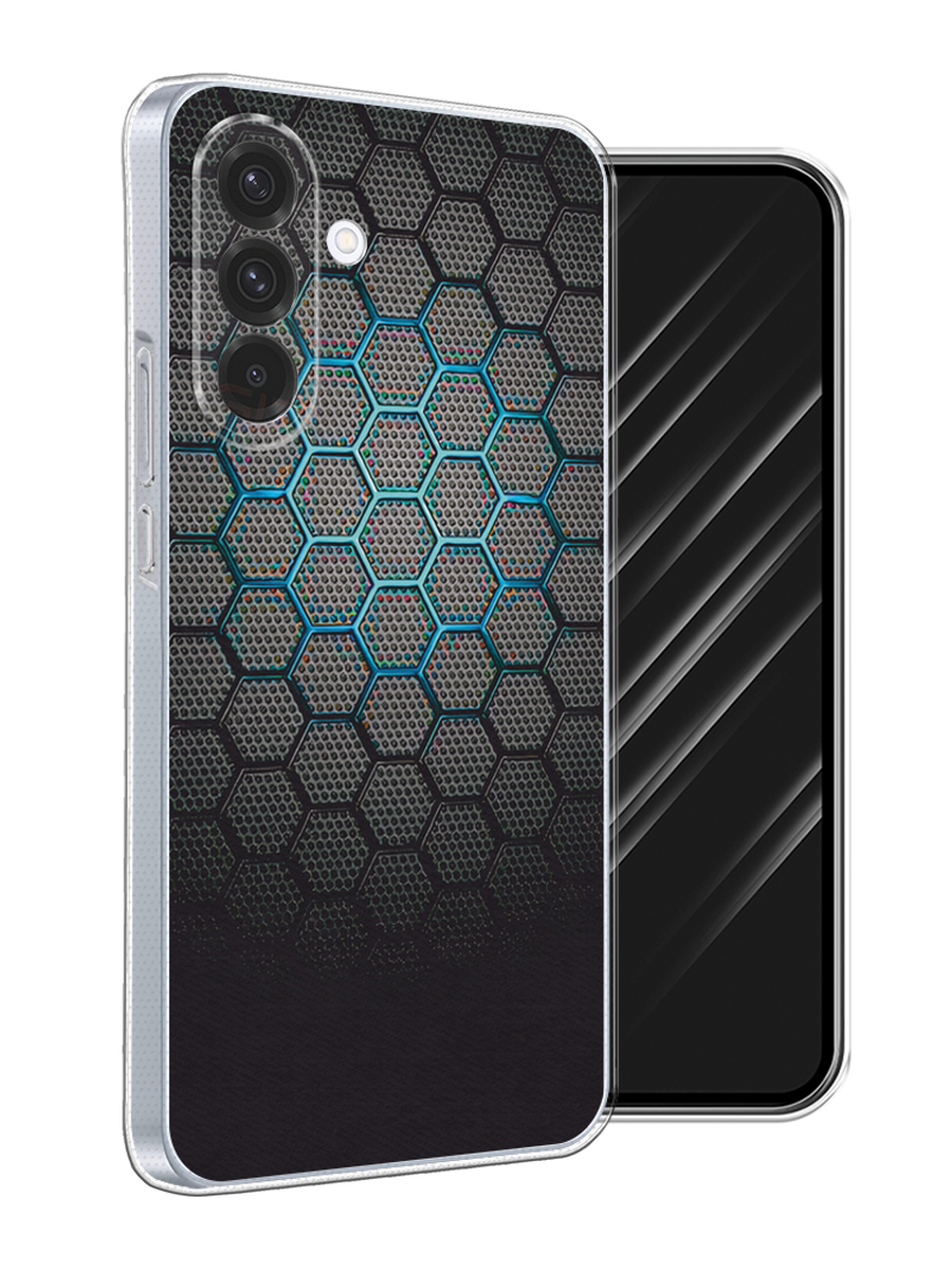 

Чехол Awog на Samsung Galaxy A36 5G "Бирюзовые соты", Бирюзовый;синий;черный, 2110650-1